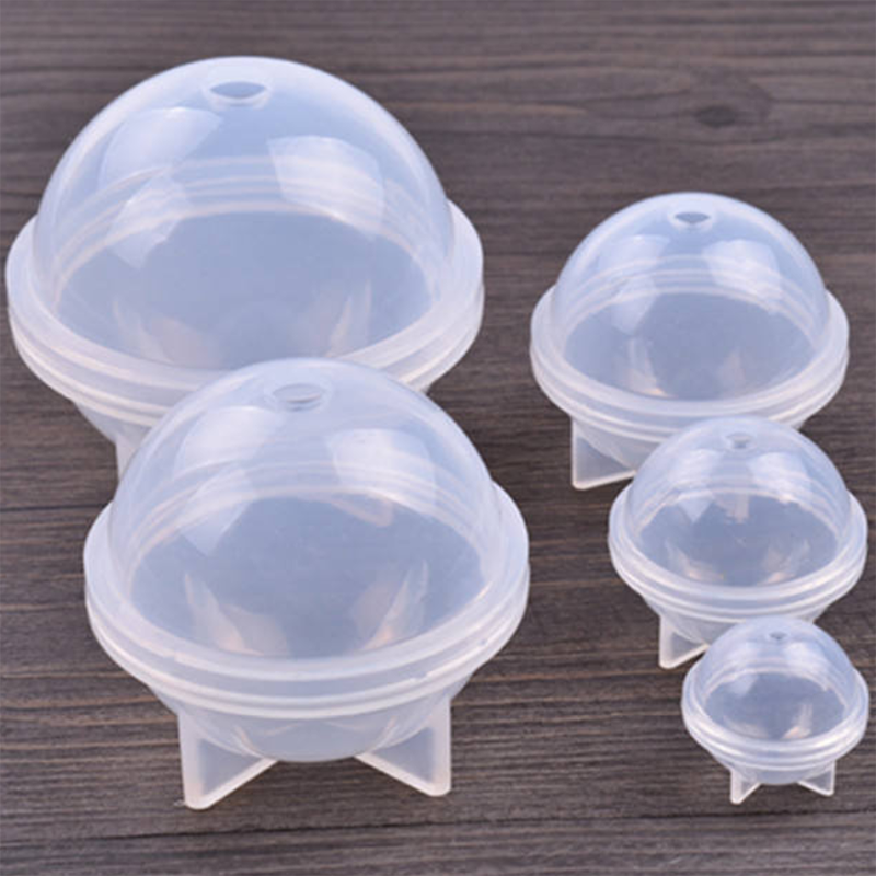 High quality sphere Transparent silicon MOLD for DIY Resin Jewellery