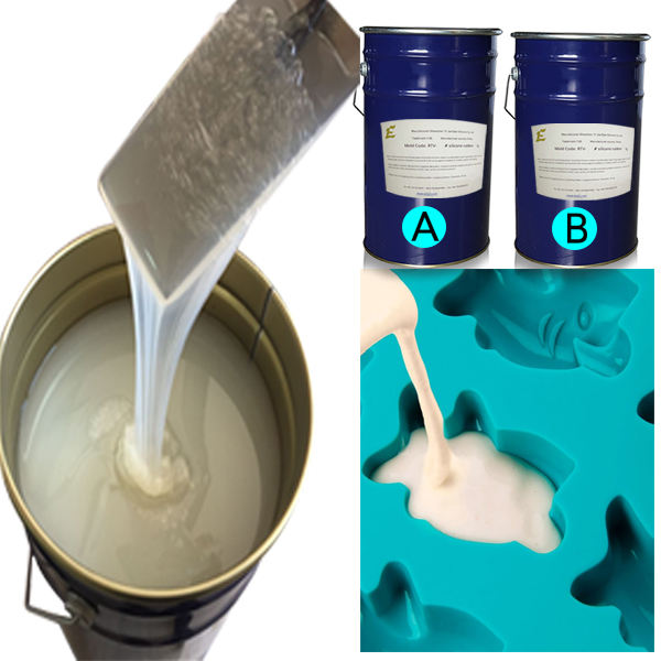 Platinum cure Food grade liquid silicone rubber for molds making