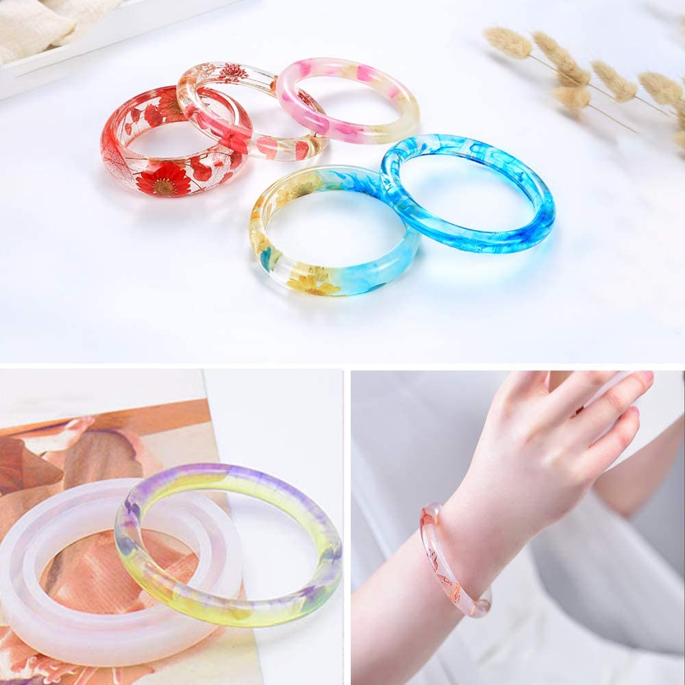 Buy BOLOGNA Plain Bangle Clear Mold,resin Bangle Mold, 5 SIZES AVAILABLE  ,super Shiny Results Online in India - Etsy