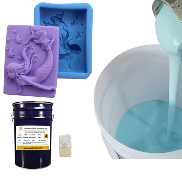 Good price liquid silicone rubber manufacturer for 3D handmade silicone soap mould 