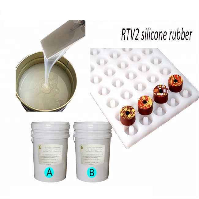 RTV-2 liquid food grade silicone rubber for cake moulds making 