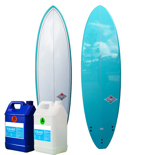 Yellowing Resistance Epoxy Carbon Fiber Surfboard Coating