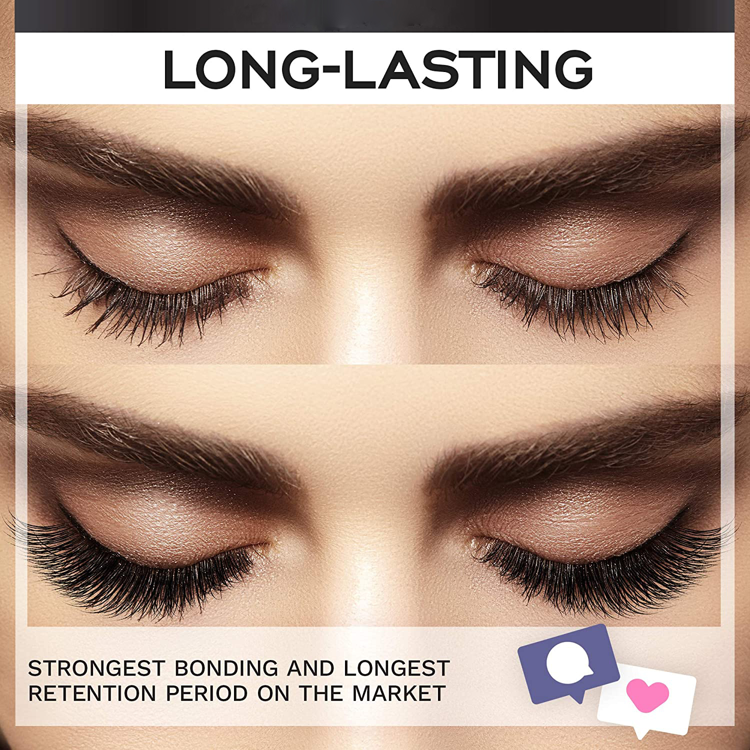 OEM Fast Drying Long Lasting Eyelash Extensions Private Label Lashes Glue