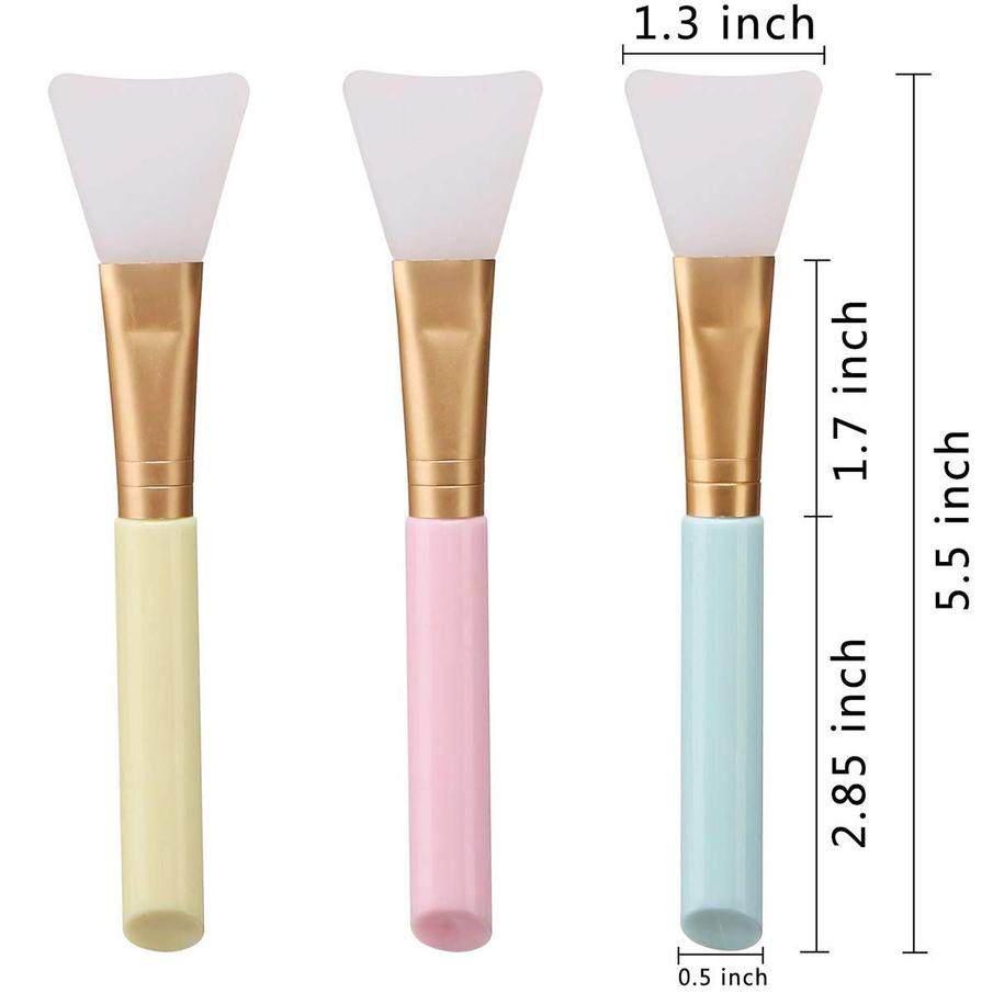 Silicone Brushes for Mixing Resin, Epoxy, Liquid, Paint, Making Glitter ...