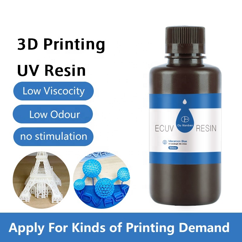 Factory Direct Sell High quality 500ml 3D Printer Resin UV 405nm UV Curing