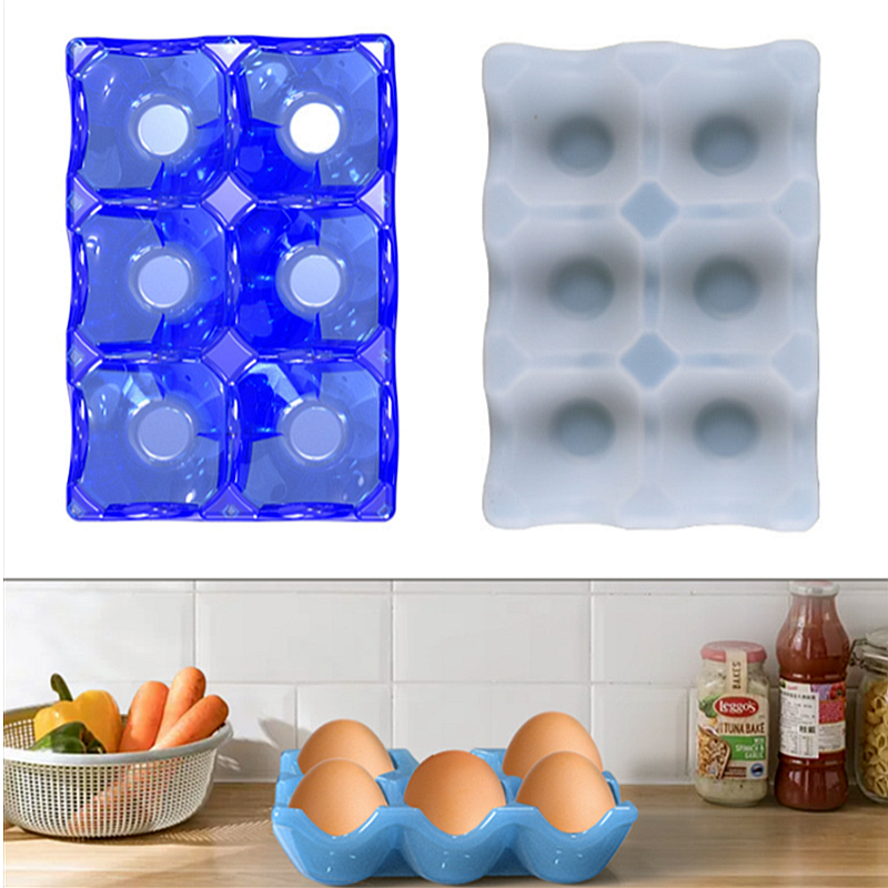 Amazon Hot Sale Egg Flats Crates Epoxy Resin mold for Casting