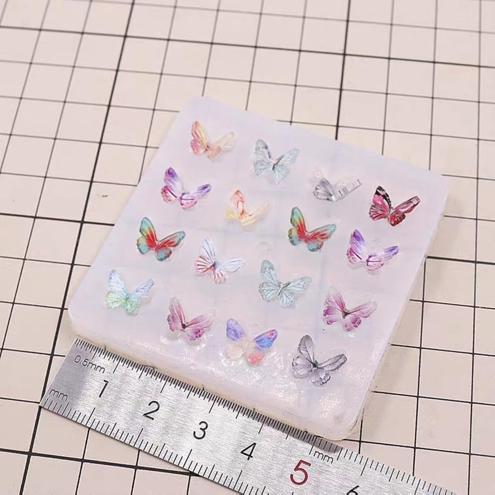 Mini Butterfly Jewelry Resin Silicone Molds DIY Butterfly Jewelry Making Necklace Bracelet Keychain Butterfly Pendant