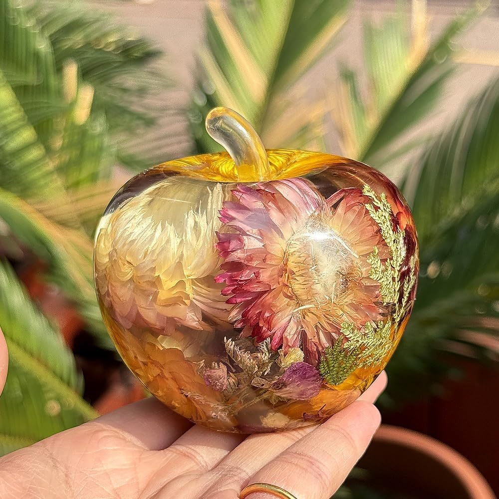 3D Apple Mold, Fruit Silicone Mold for Resin, Soap, Gypsum, Candle Wax Casting